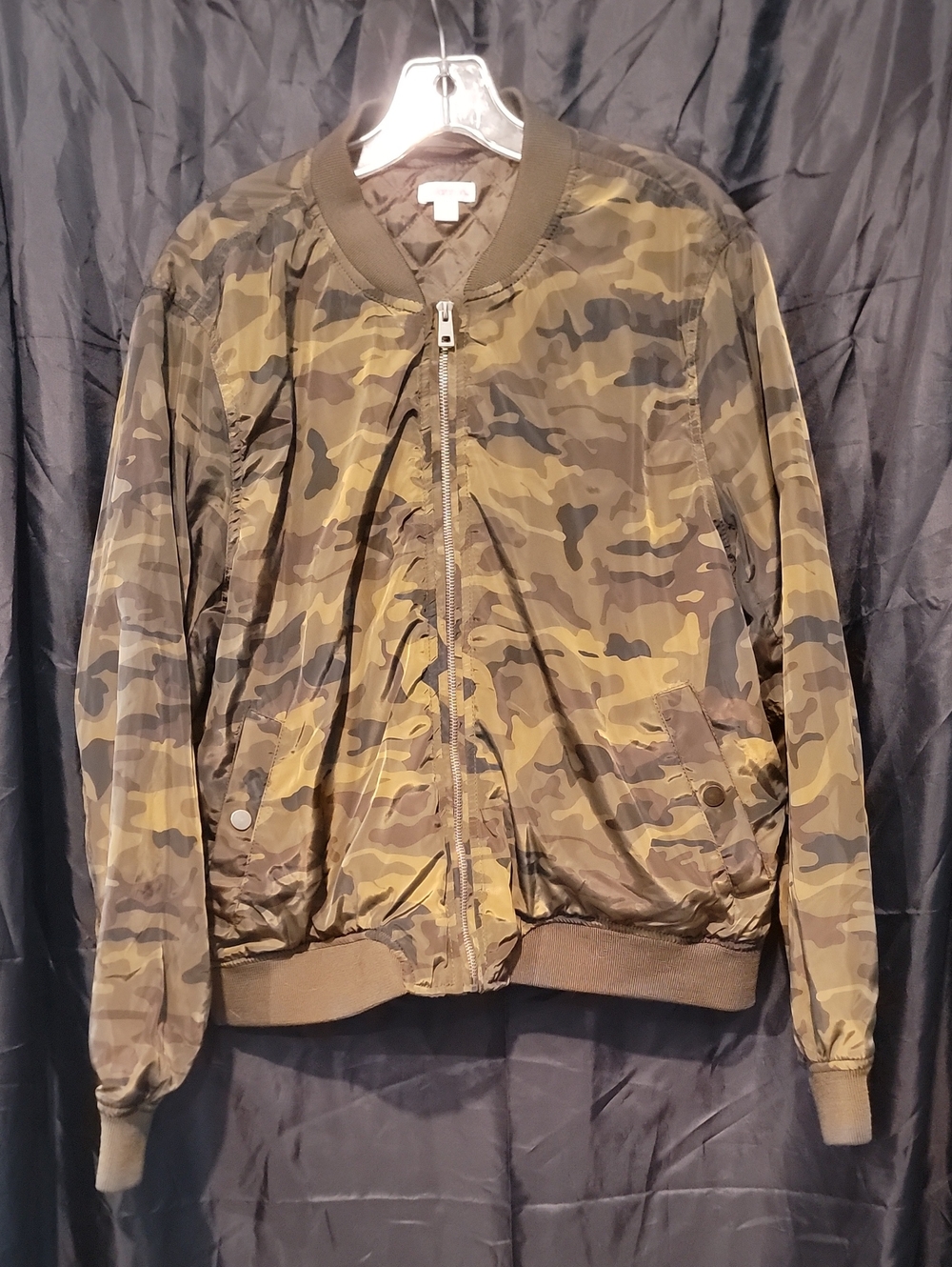 Xhilaration Camo Bomber Jacket